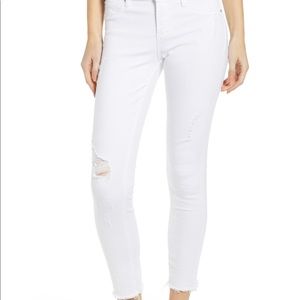 Articles of society carly distressed crop